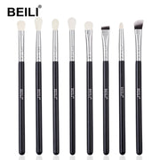BEILI Concealer Brush Professional Flat Angled Makeup Brushes Set for Liquid Cream Foundation Powder Blush Eyeshadow Blending