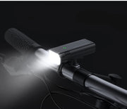 10000-1200mAh Bike Light USB Rechargeable Front Headlight 18650 Battery LED Flashlight for Bicycle Road MTB Lamps Bicycle Light