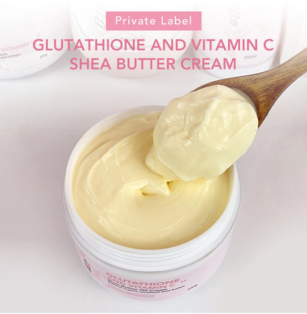 AILKE Organic Shea Butter Oil Whitening Body Cream, Brightening, Moisturizing, Smooth Skin, for Face and Body, 100ml