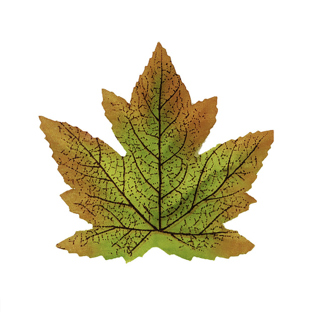50PCS Artificial Maple Leaves Autumn Leaves For Weddings Autumn Parties Art Scrapbooking Decorations home decor Accessories