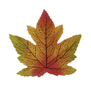 50PCS Artificial Maple Leaves Autumn Leaves For Weddings Autumn Parties Art Scrapbooking Decorations home decor Accessories