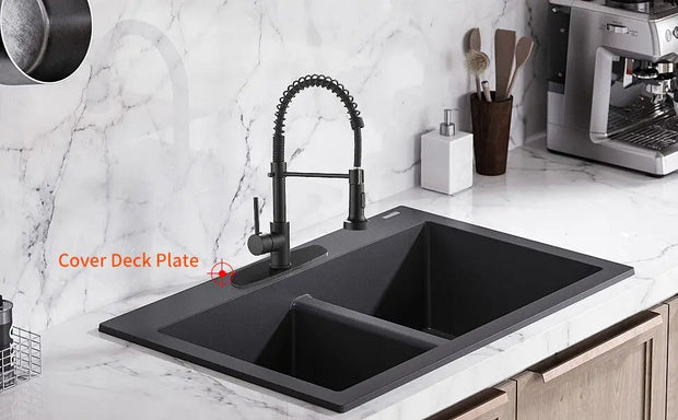 Kitchen Faucet Accessories Hole Cover Deck Plate 8" Bathroom Sink Unused Mounting Escutcheon 4012