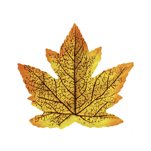50PCS Artificial Maple Leaves Autumn Leaves For Weddings Autumn Parties Art Scrapbooking Decorations home decor Accessories