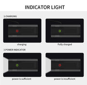 10000-1200mAh Bike Light USB Rechargeable Front Headlight 18650 Battery LED Flashlight for Bicycle Road MTB Lamps Bicycle Light