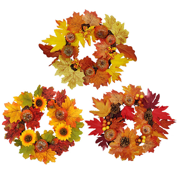 50PCS Artificial Maple Leaves Autumn Leaves For Weddings Autumn Parties Art Scrapbooking Decorations home decor Accessories