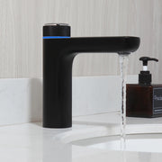 KEMAIDI Bathroom Basin Sink Faucet with Temperature Digital Display Cold and Hot Water Mixer Faucets Brass Tap Deck Mounted