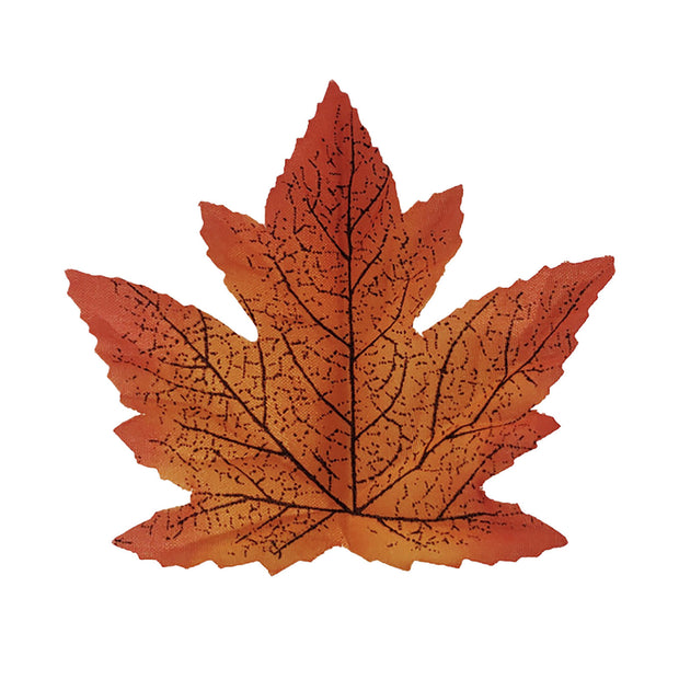 50PCS Artificial Maple Leaves Autumn Leaves For Weddings Autumn Parties Art Scrapbooking Decorations home decor Accessories