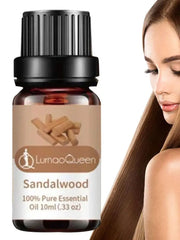 1pc Citronella,bergamot, Sandalwood, Peppermint Essential Oil For Diffusers Aromatherapy Sleep Meditation Candles & Massage