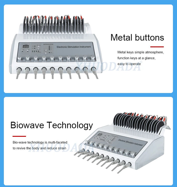 Weight Loss Machine S871 Muscle Stimulator Electrostimulation Machine Russian Waves Electric Stimulator Massager