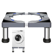 Heavy Duty Washer Stand Universal Stainless Steel Washer Dryer Stand Washing Machine Riser With 4 Strong Feet Laundry Pedestal