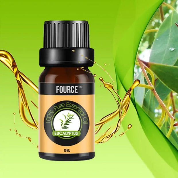 1pc Citronella,bergamot, Sandalwood, Peppermint Essential Oil For Diffusers Aromatherapy Sleep Meditation Candles & Massage