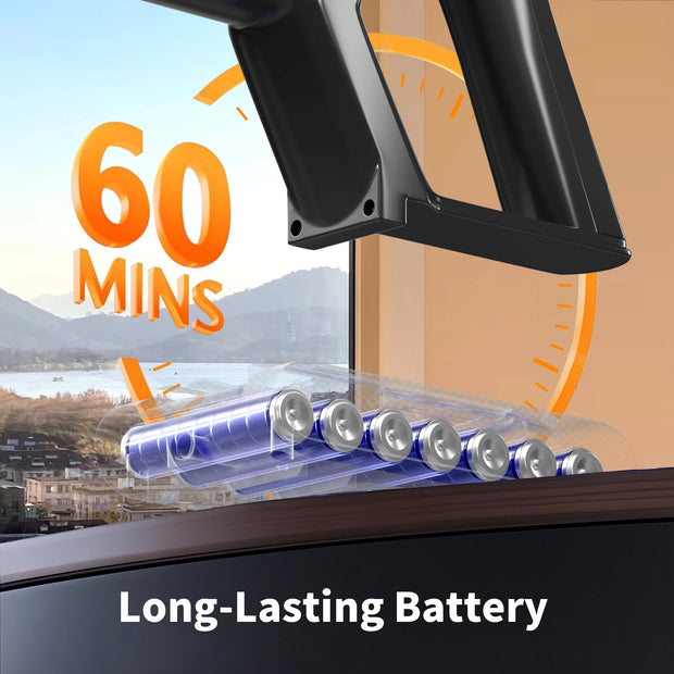Blossom V18 Cordless Handheld Vacuum Cleaner,45000PA,Touch Screen,Smart Dust Sensor,Auto Speed Control for Home Bed Carpet Clean