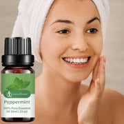 1pc Citronella,bergamot, Sandalwood, Peppermint Essential Oil For Diffusers Aromatherapy Sleep Meditation Candles & Massage