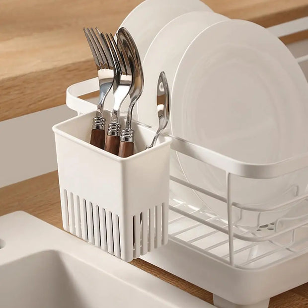 Kitchen tableware Drying Rack Utensil Silverware Storage Holder Quick Drying Drainage Rack For chopsticks fork knife Spoon
