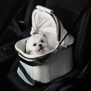 Limited Edition Lightweight Travel Pet Stroller Breathable Pet Basket Detachable - Vehicle Mounted Pet Safety Basket Dog Cart