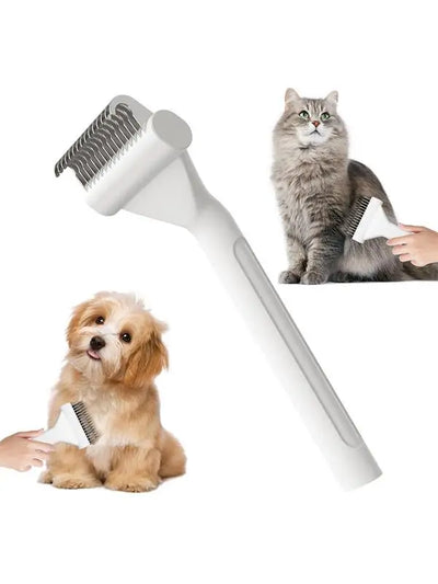 Cat Brush for Shedding Cat Cleaning Brush Pet Supplies Dematting Comb Undercoat Rake Grooming Tool for Short Medium and Long Pet
