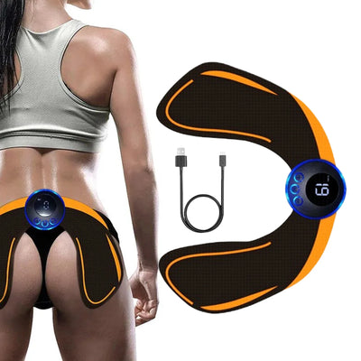 Booty Trainer Portable Smart Butt Exerciser 19 Modes Adjustable Home Gym Exerciser Flexible Muscle Exercise Fitness Equipment