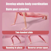 Fitness Foot Balance Sliding Discs Workout Accessories Core Sliders Abdominal Training Yoga Sports Equipment Sliding Disc