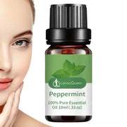 1pc Citronella,bergamot, Sandalwood, Peppermint Essential Oil For Diffusers Aromatherapy Sleep Meditation Candles & Massage
