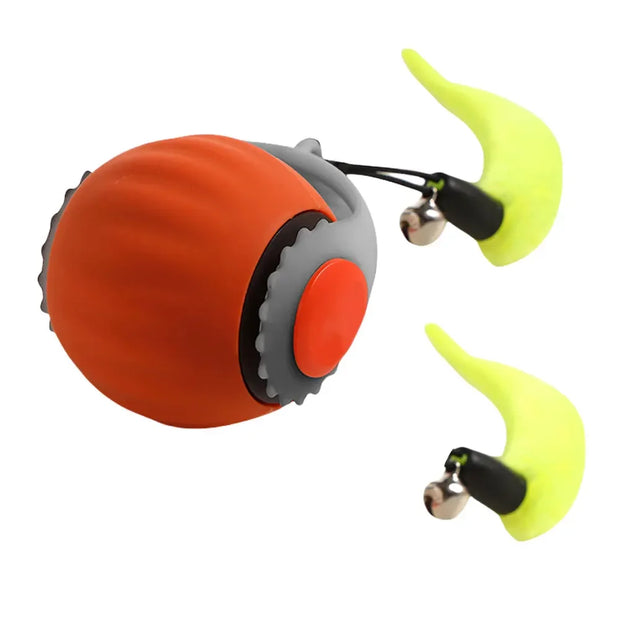 Interactive Cat Toy Ball USB Rechargeable Automatic Rolling Ball Self Rotating Ball Anti-Depression Pet Toy for Indoor Cats