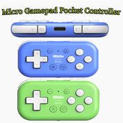 8Bitdo Micro Gamepad Bluetooth-compatible Mini Game Console Designed for 2D Games Handheld Console for OS/Android/PC