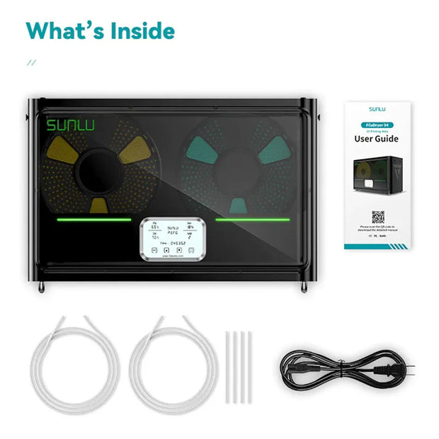 SUNLU Filament Dryer Box For 3D Printer Filament 2024 FilaDryer S4 Filament Storage Dehydrator for PLA PETG ABS TPU PA Filament