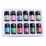 12Pcs/box 3ml Pure Essential Oils Set Organic Air Purifier Essential Oils Aromatherapy Fragrance Essential Oil Set For Diffuser