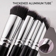 BEILI Concealer Brush Professional Flat Angled Makeup Brushes Set for Liquid Cream Foundation Powder Blush Eyeshadow Blending