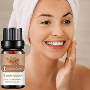 1pc Citronella,bergamot, Sandalwood, Peppermint Essential Oil For Diffusers Aromatherapy Sleep Meditation Candles & Massage