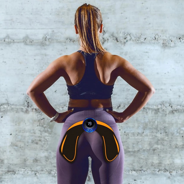 Booty Trainer Portable Smart Butt Exerciser 19 Modes Adjustable Home Gym Exerciser Flexible Muscle Exercise Fitness Equipment