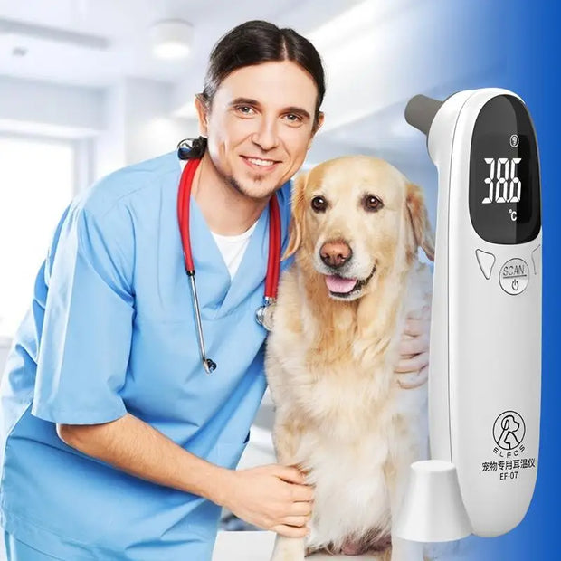 Pet Thermometers For Dogs Vet Tech Thermometers Accurate Fever Detection Device For Pet Pet Supplies Veterinary Thermometers