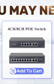 Techage H.265 4MP Two Way Audio POE IP Camera IP66 Waterproof Outdoor Video CCTV Security Surveillance Camera for POE NVR System
