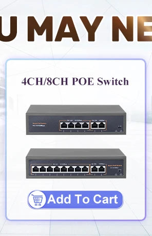 Techage H.265 4MP Two Way Audio POE IP Camera IP66 Waterproof Outdoor Video CCTV Security Surveillance Camera for POE NVR System
