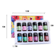 12Pcs/box 3ml Pure Essential Oils Set Organic Air Purifier Essential Oils Aromatherapy Fragrance Essential Oil Set For Diffuser