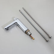 KEMAIDI Bathroom Basin Sink Faucet with Temperature Digital Display Cold and Hot Water Mixer Faucets Brass Tap Deck Mounted