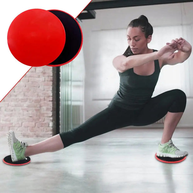 Fitness Core Slider Pilates Exercise Gliding Discs Slider Full-Body Workout Training for Core Workouts Yoga Sports Equipment