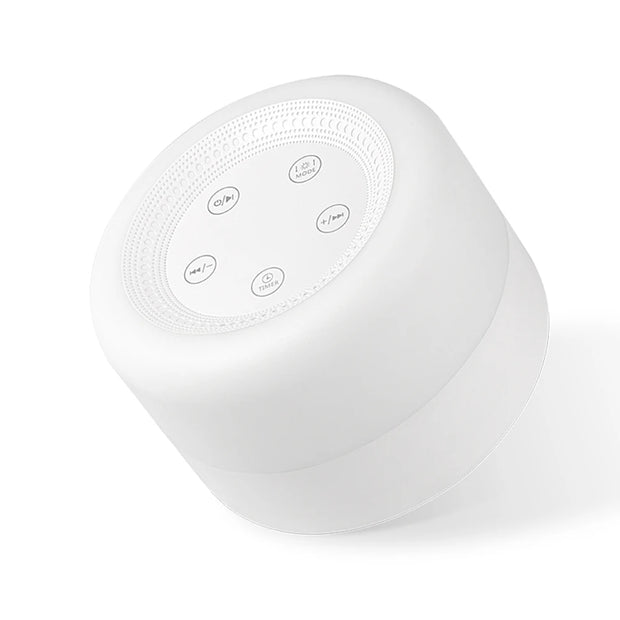 Noise Sound Machines with Night Light Desktop White Noise Machine Portable Touch Adjustable USB Rechargeable for Home Travel