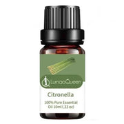 1pc Citronella,bergamot, Sandalwood, Peppermint Essential Oil For Diffusers Aromatherapy Sleep Meditation Candles & Massage