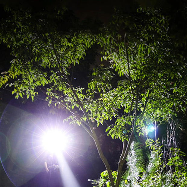 Portable Flashlight 1200 Lumens USB Rechargeable Tactical Flashlight IPX44 Waterproof LED Work Light for Emergency Camping