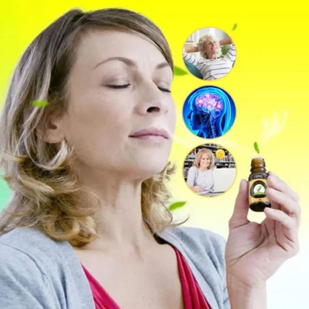 1pc Citronella,bergamot, Sandalwood, Peppermint Essential Oil For Diffusers Aromatherapy Sleep Meditation Candles & Massage