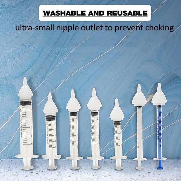 Universal Pet Feeding Nipple White small pet feeding milk Nipple Silicone Feeding Pacifier Mini Cat silicone pet pacifier