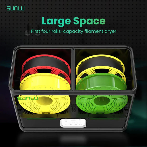 SUNLU Filament Dryer Box For 3D Printer Filament 2024 FilaDryer S4 Filament Storage Dehydrator for PLA PETG ABS TPU PA Filament