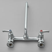 Kitchen Faucet Brass Hot&Cold Bathroom Kitchen Sink Faucet For Bath Conceal Wall Mount Spout Crane Single Handle Sink Mixer Tap