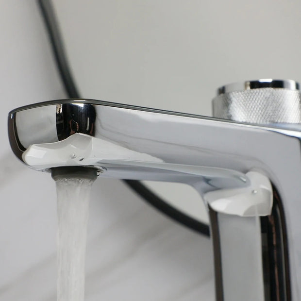 KEMAIDI Bathroom Basin Sink Faucet with Temperature Digital Display Cold and Hot Water Mixer Faucets Brass Tap Deck Mounted