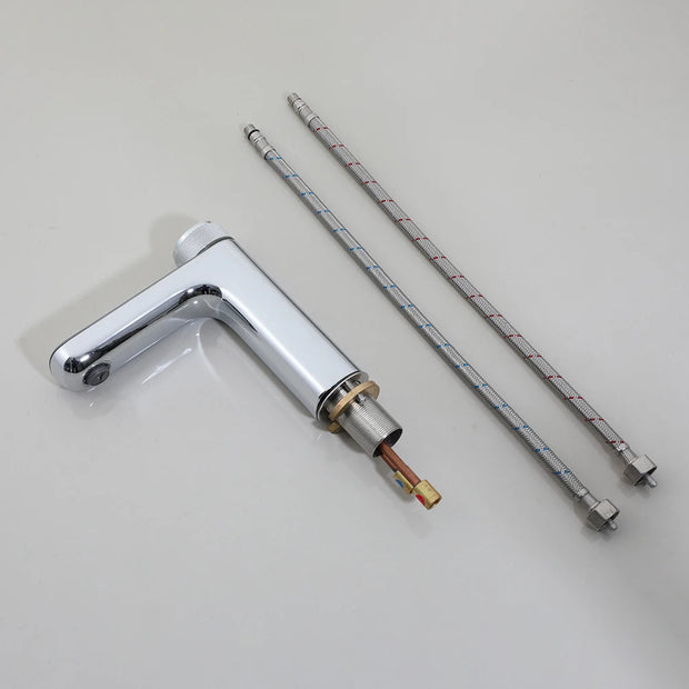 KEMAIDI Bathroom Basin Sink Faucet with Temperature Digital Display Cold and Hot Water Mixer Faucets Brass Tap Deck Mounted