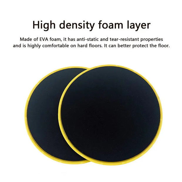Fitness Core Slider Pilates Exercise Gliding Discs Slider Full-Body Workout Training for Core Workouts Yoga Sports Equipment
