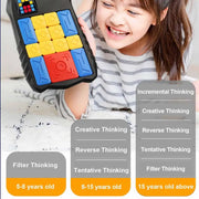 Super Slide Huarong Road Smart Sensor Game 500+ Levelled UP Brain Teaser Puzzles Interactive Fidget Toys For children Kids Gift