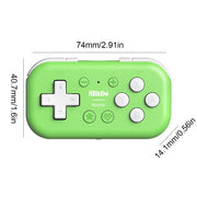 8Bitdo Micro Gamepad Bluetooth-compatible Mini Game Console Designed for 2D Games Handheld Console for OS/Android/PC