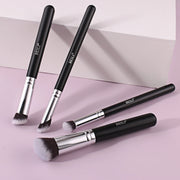 BEILI Concealer Brush Professional Flat Angled Makeup Brushes Set for Liquid Cream Foundation Powder Blush Eyeshadow Blending