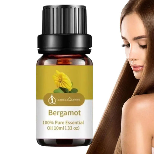 1pc Citronella,bergamot, Sandalwood, Peppermint Essential Oil For Diffusers Aromatherapy Sleep Meditation Candles & Massage